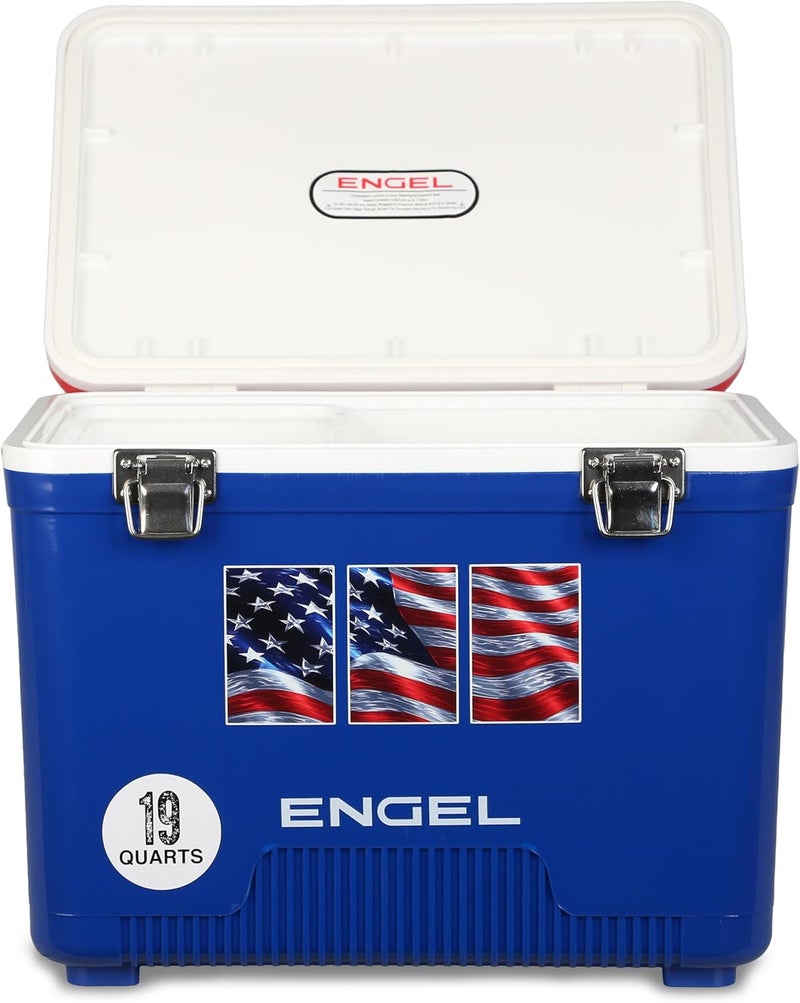 Engel 19qt Leak-Proof, Air Tight, Drybox Cooler and Small Hard Shell Lunchbox for Men and Women - Image 4